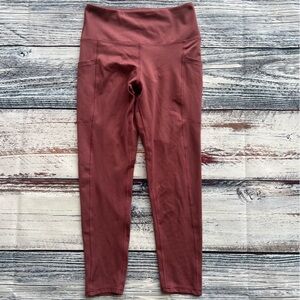 Zobha High-Waisted Mauve Leggings EUC